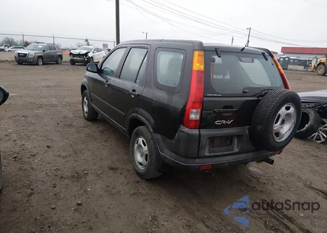 2004 Honda Cr-V Lx z USA, uszkodzony, nr VIN SHSRD784X4U210343